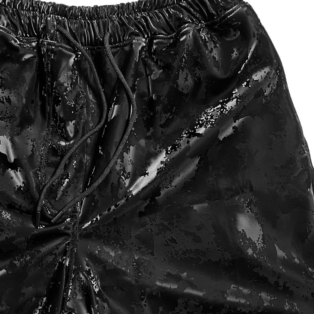 Black on Black Camo Short
