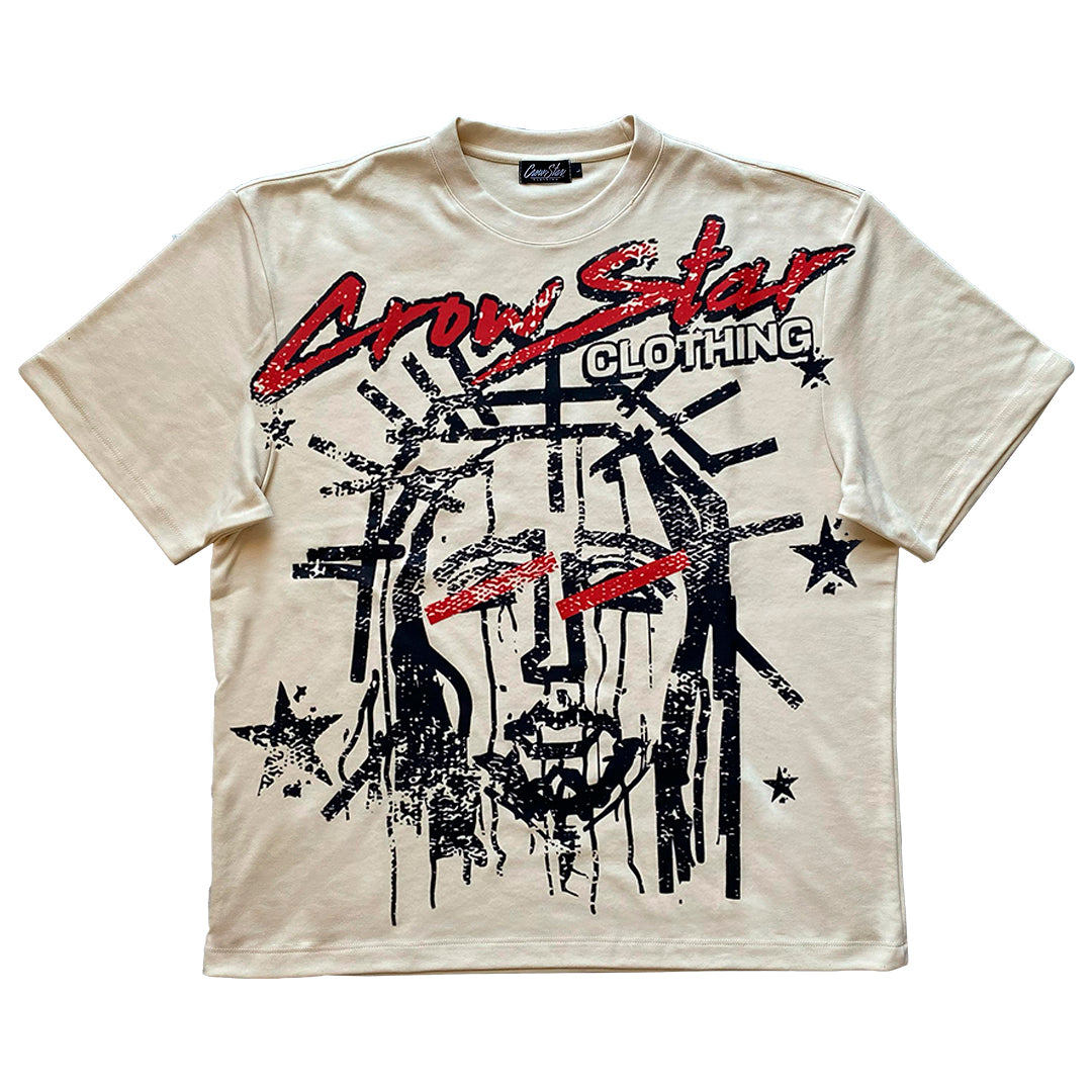Jesus Piece Tee Cream