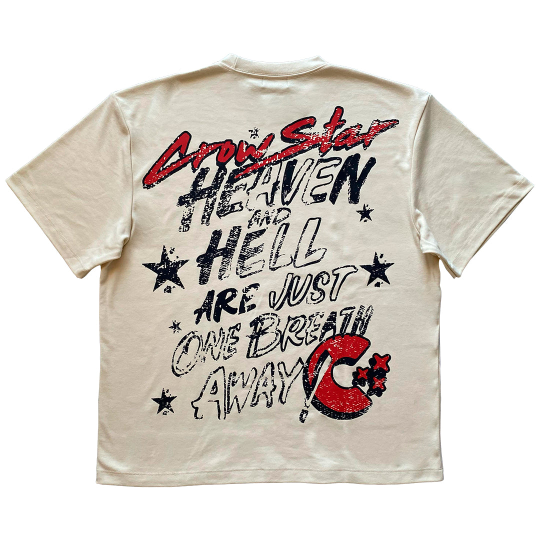 Jesus Piece Tee Cream