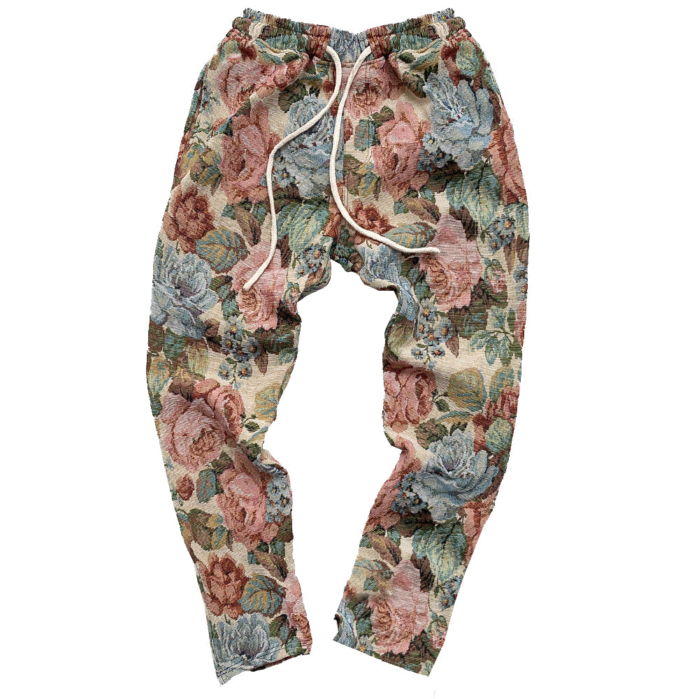 Vintage Floral Pants V4 – crowstarclothing