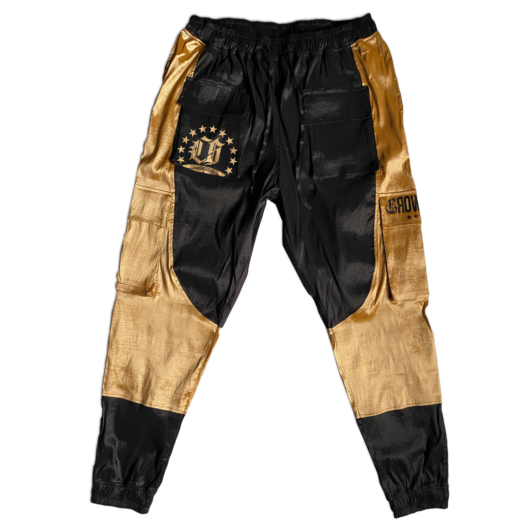 CS Black & Gold Cargo Pants