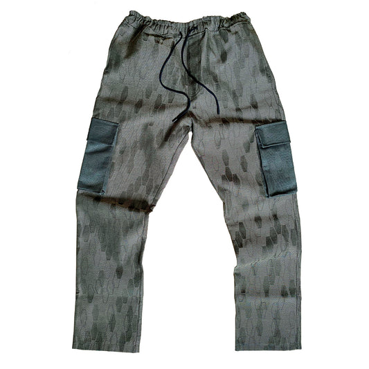 Gray Cargo Pants