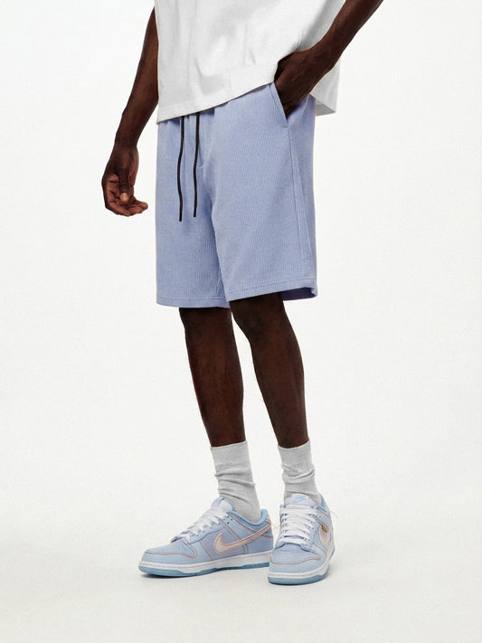 Short Stripes Iced Blue
