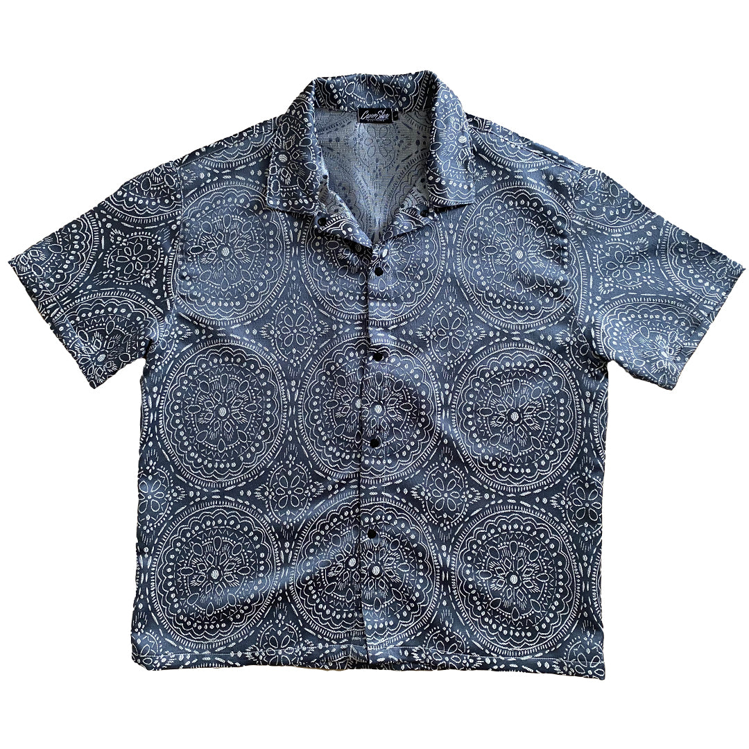 Paisley Blue Shirt