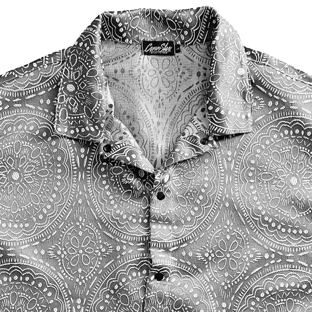 Paisley Silver Shirt