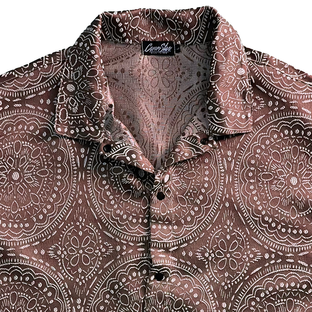 Paisley Brown Shirt