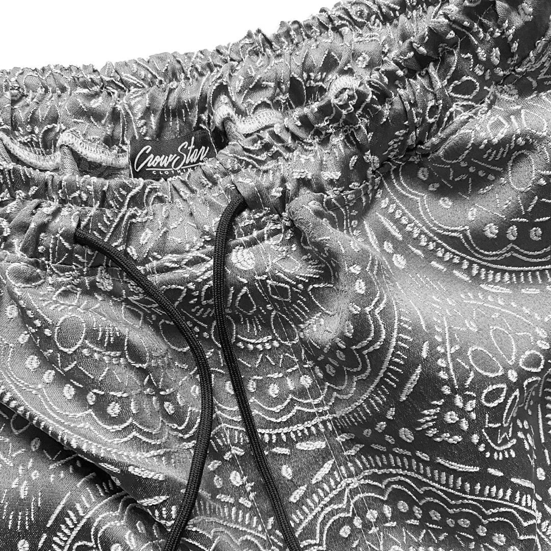 Paisley Silver Short