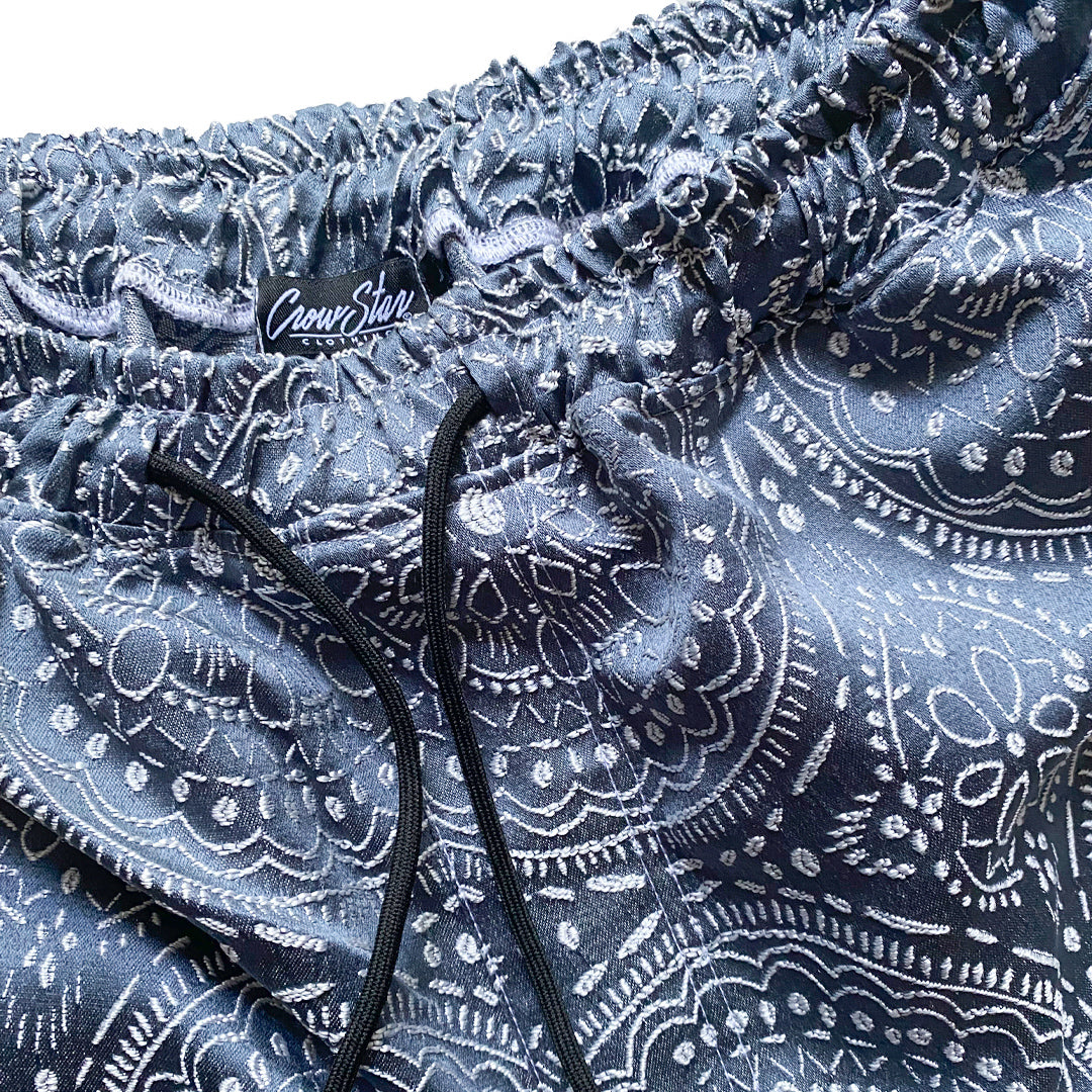 Paisley Blue Short