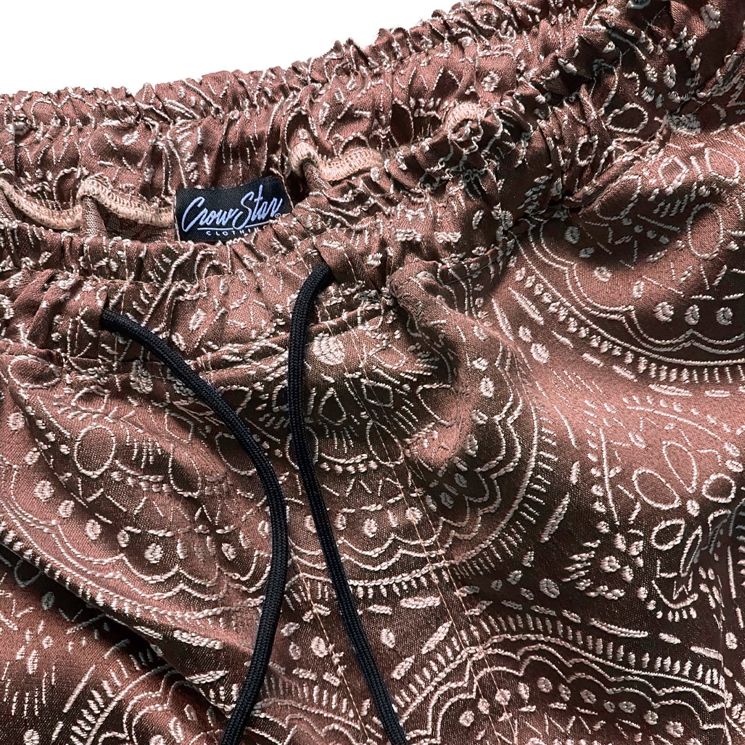 Paisley Brown Short