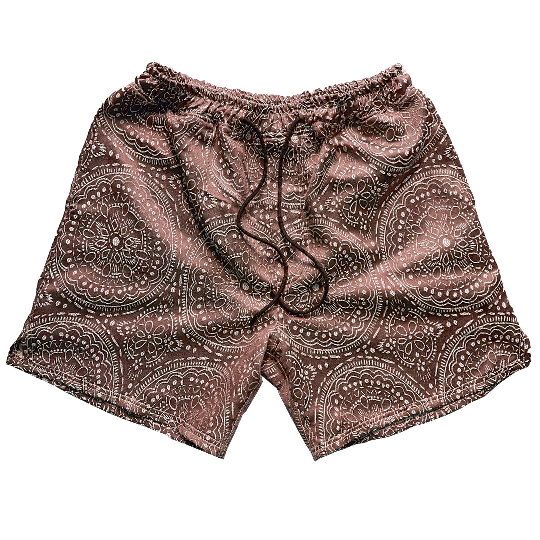 Paisley Brown Short