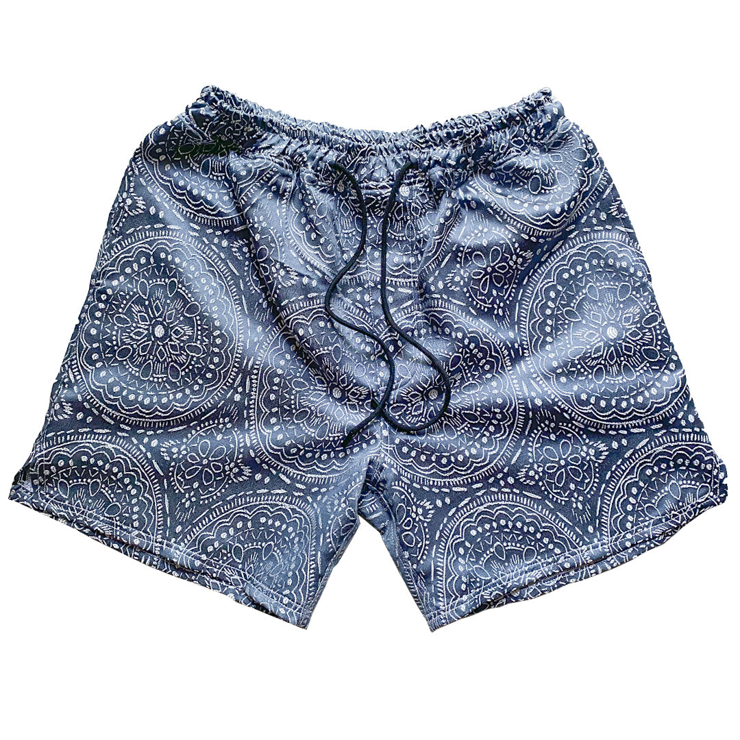 Paisley Blue Short