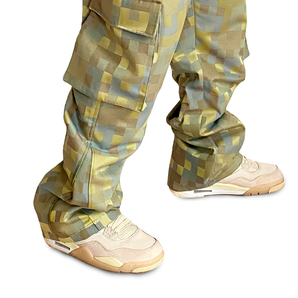 Gray Cargo Pants