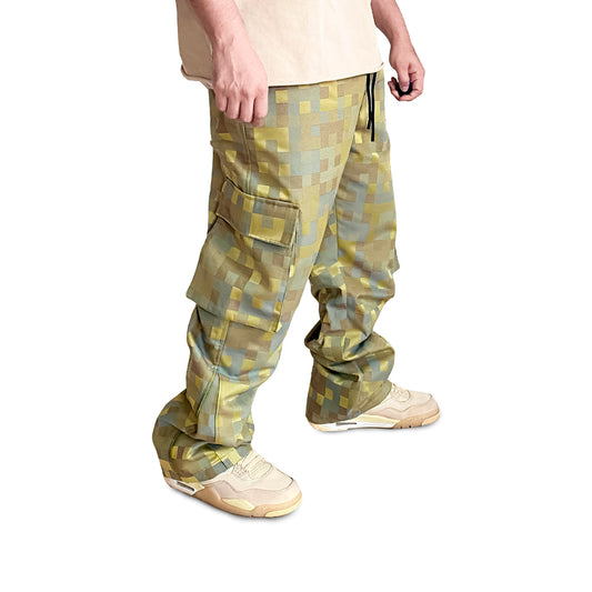 Gray Cargo Pants