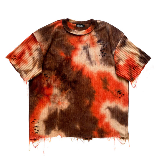 Distressed Tie Dye Tee