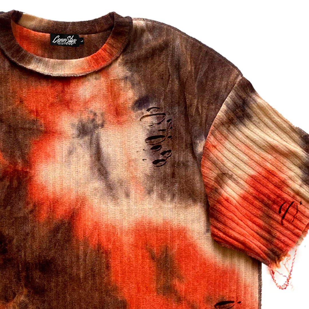 Distressed Tie Dye Tee