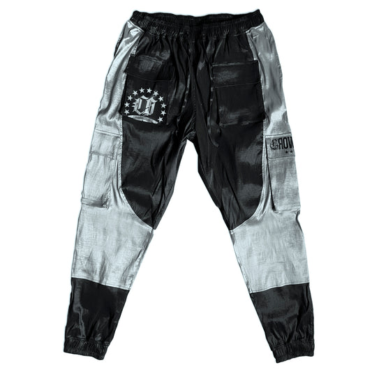 CS Black & Silver Cargo Pants